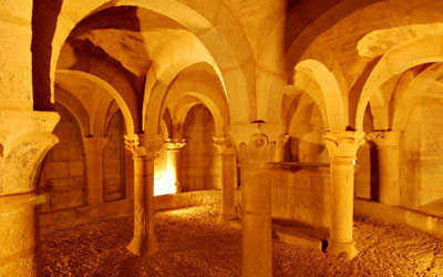 Cripta de la Iglesia de San Martín de Tours, San Martín de Unx 